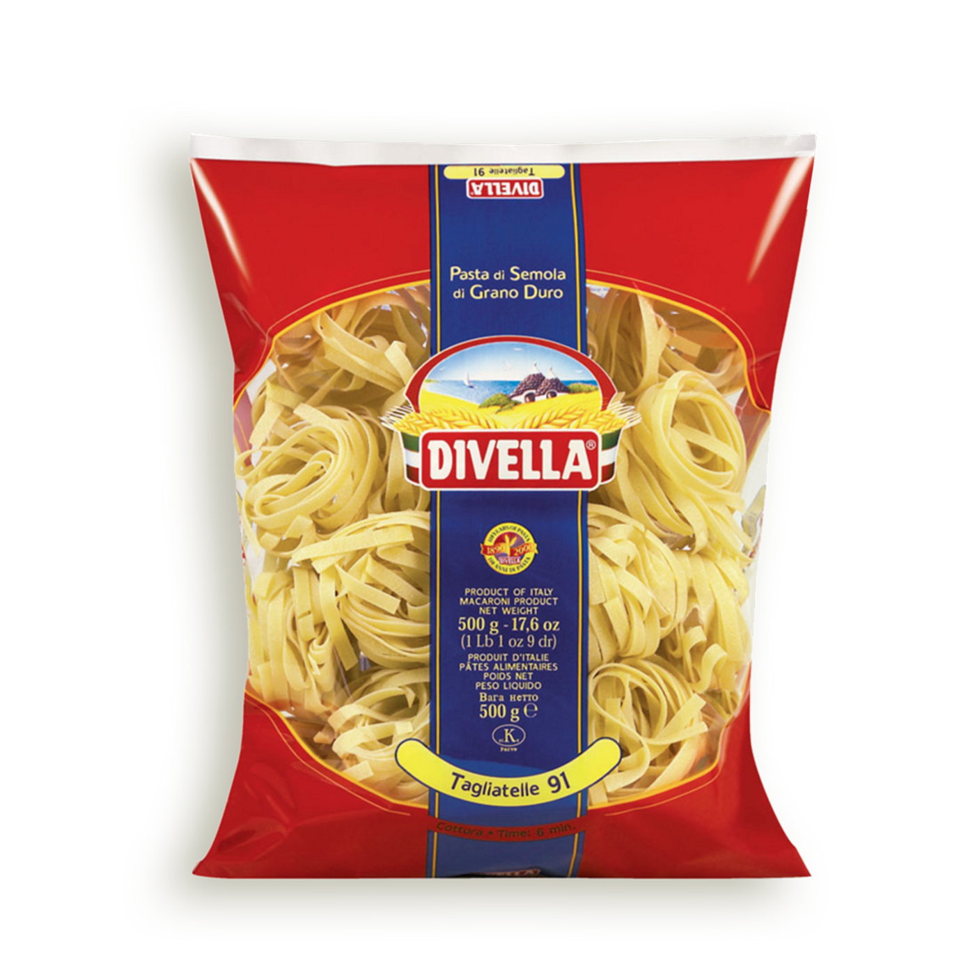DIVELLA NIDI SEMOLA FETTUCCINE