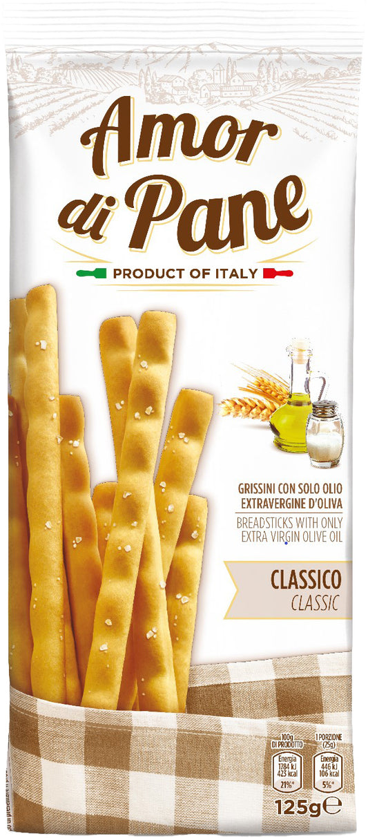 AMOR DI PANE GRISSINI CLASSICO 125GR