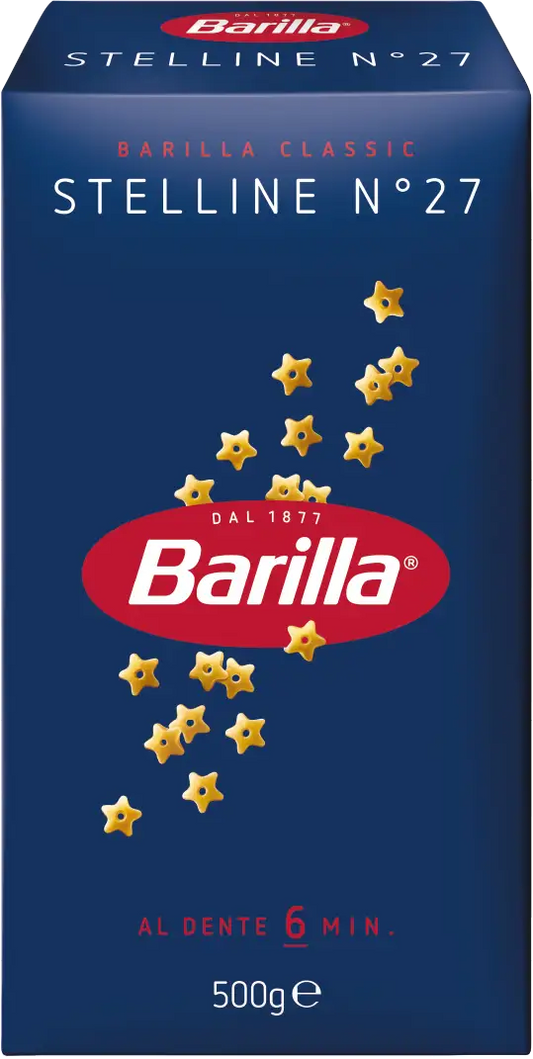 BARILLA STELLINE Nº27  GR:500