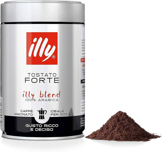 ILLY MOKA FORTE LATA GR:250