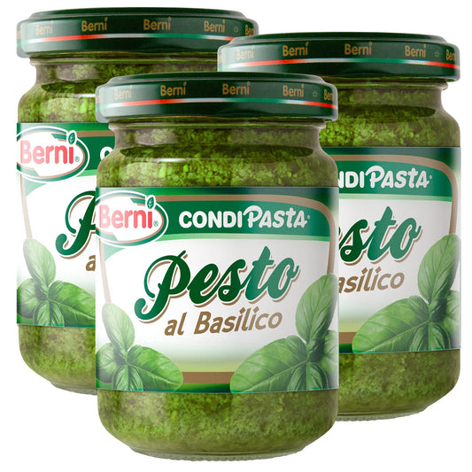 BERNI CONDI PASTA PESTO AL BASILICO GR:135