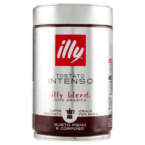 ILLY MOKA INTENSO 100% ARABICA MACINATO GR:250