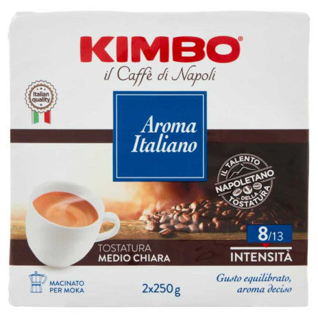 KIMBO CAFFE AROMA ITALIANO PZ:2 X GR:250